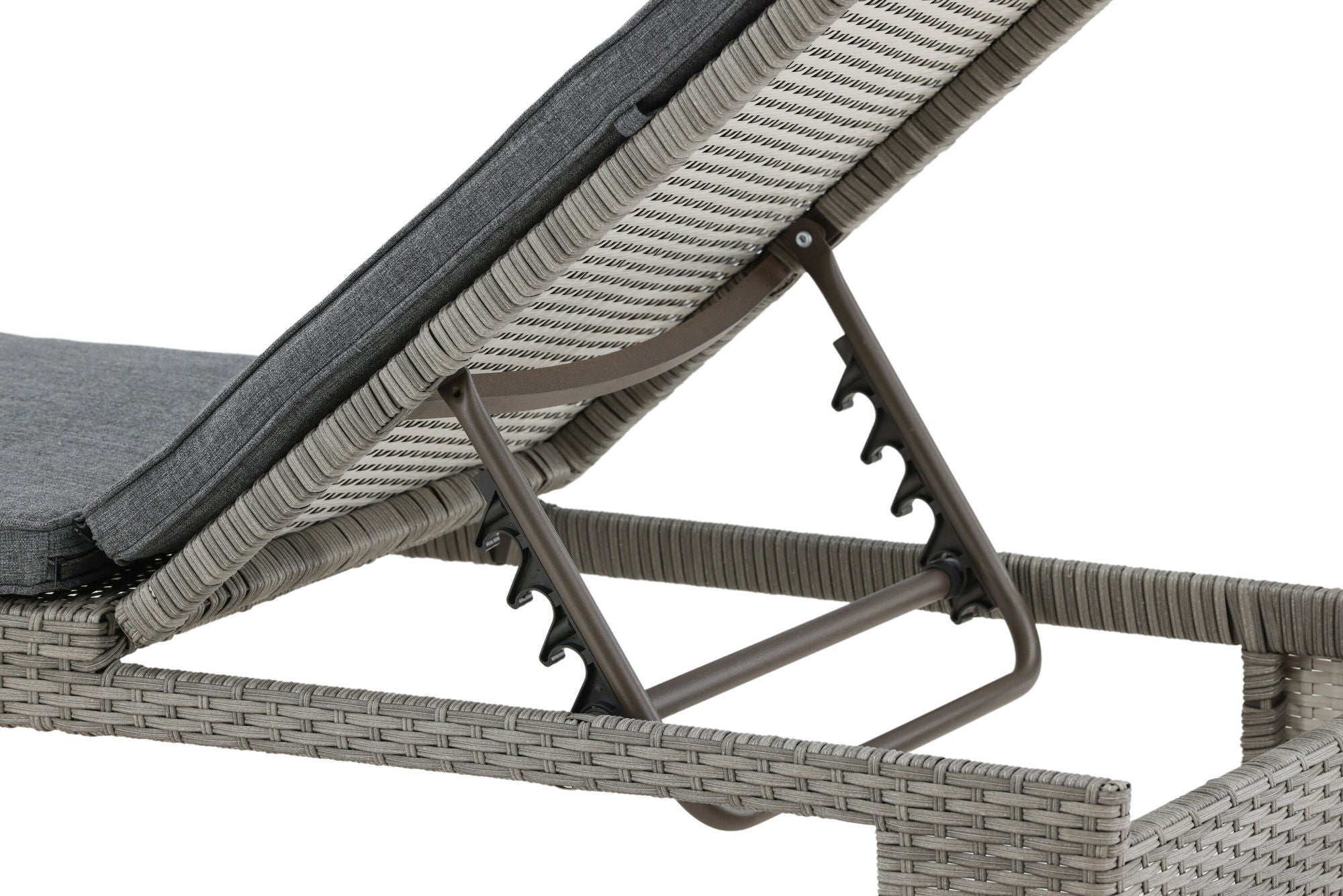 Venture Home London Sun Lounge - Grey/Grey