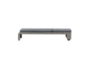 Venture Home London Sun Lounge - Grey/Grey