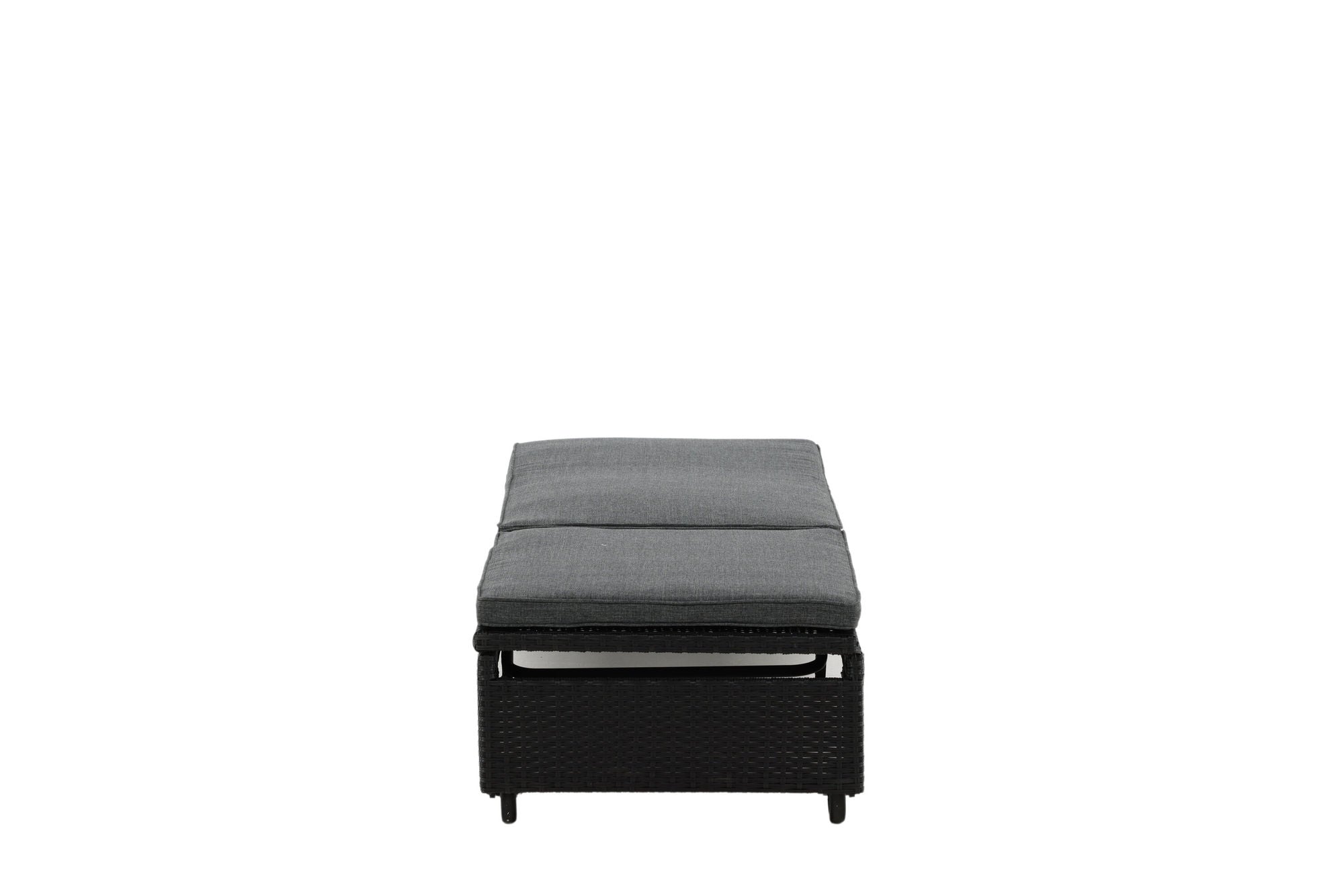 Venture Home London Sun Lounge - Black/Grey