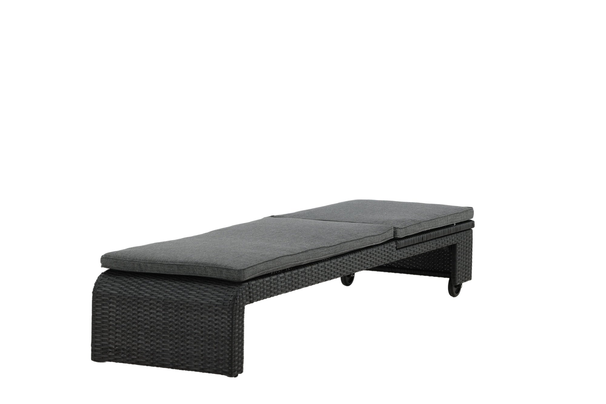 Venture Home London Sun Lounge - Black/Grey