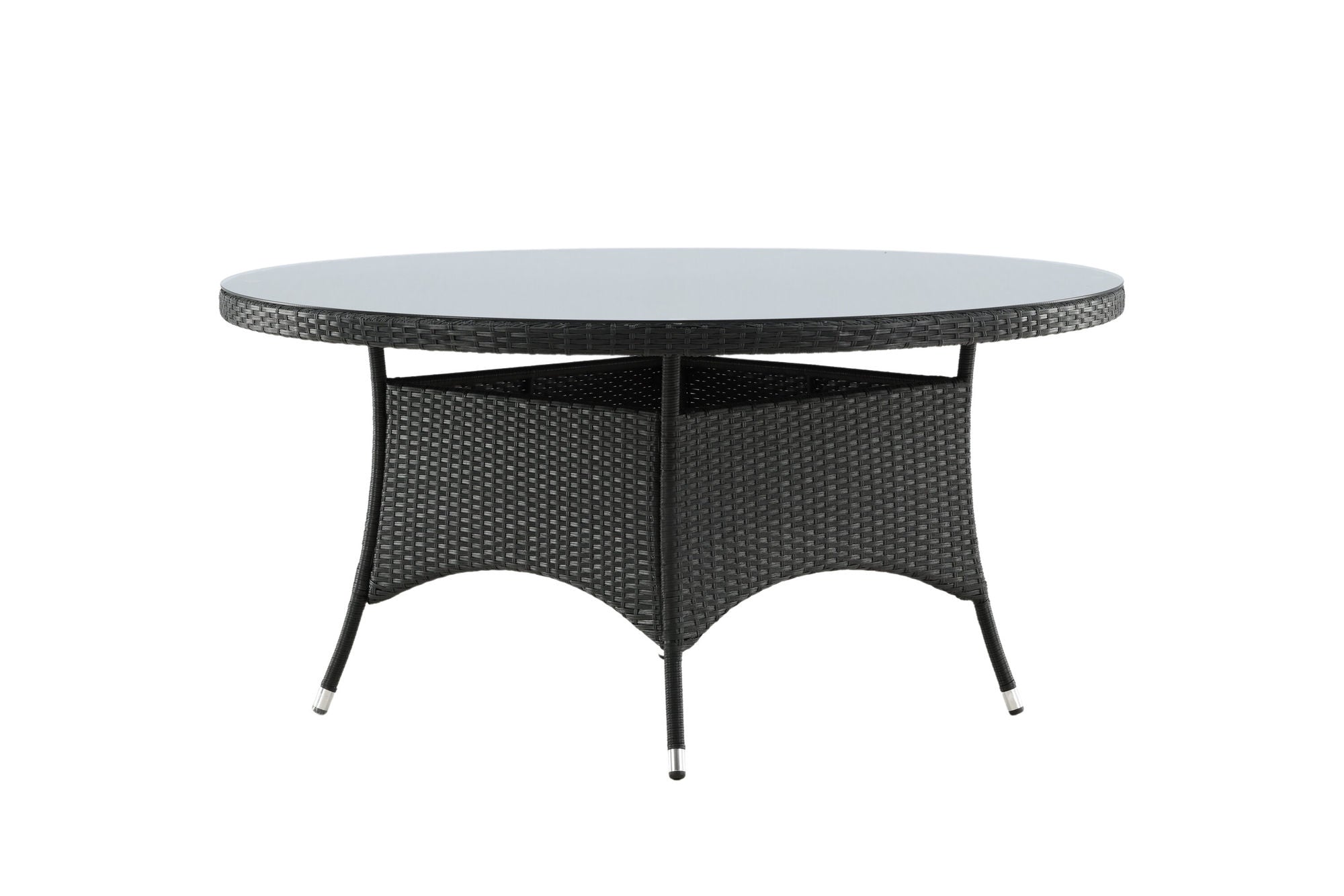 Venture Home Volta bord ø 150 - Black/Glass