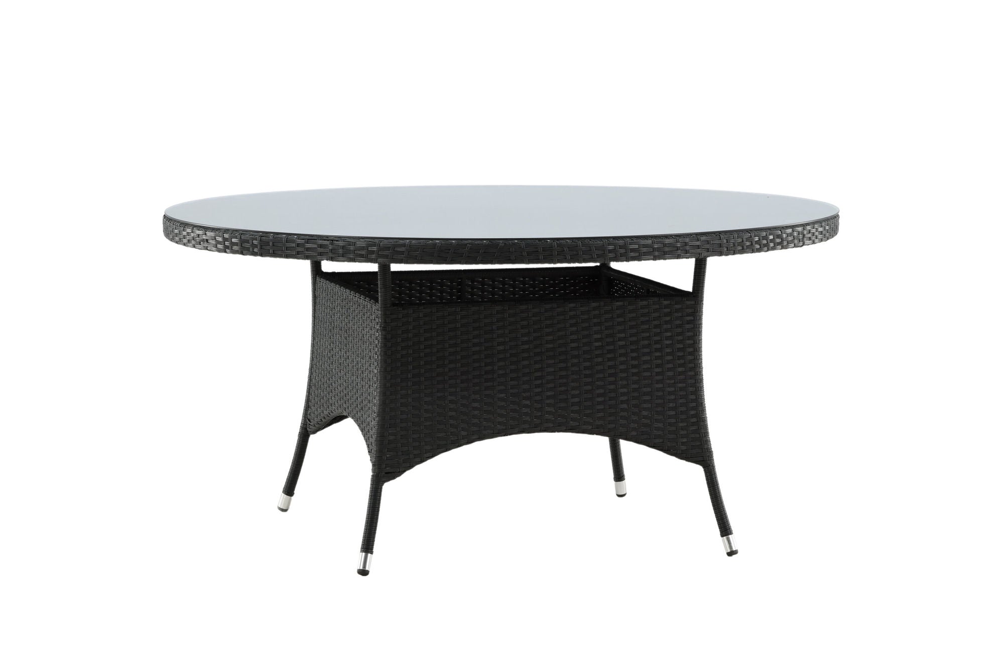 Venture Home Volta bord ø 150 - Black/Glass