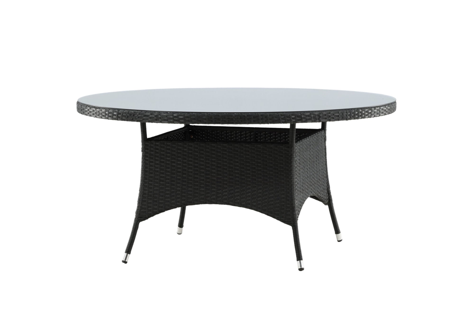 Venture Home Volta bord ø 150 - Black/Glass