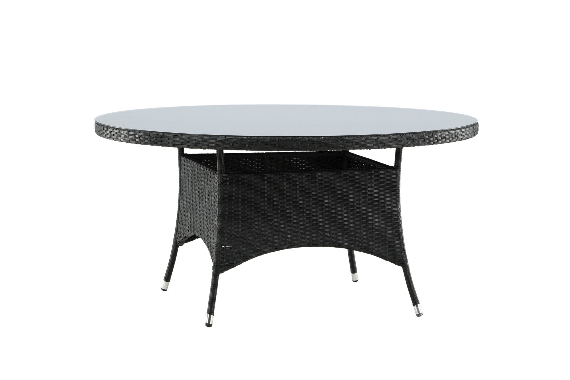 Venture Home Volta bord ø 150 - Black/Glass
