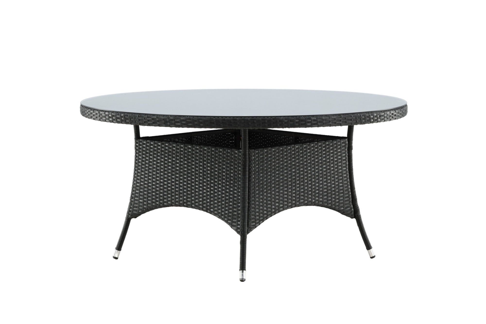 Venture Home Volta bord ø 150 - Black/Glass