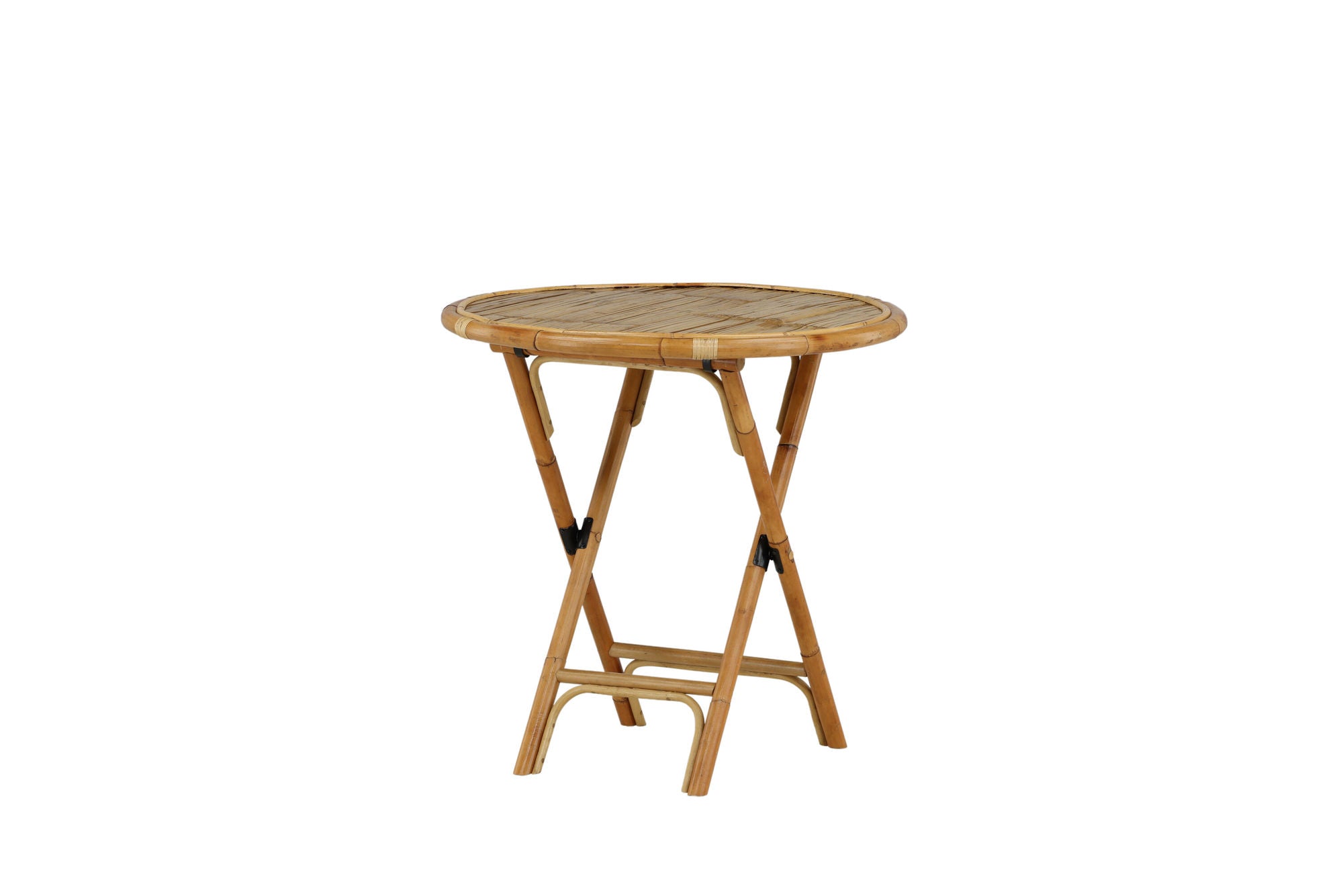 Venture Home Cane Café bord ø80cm - Bamboo