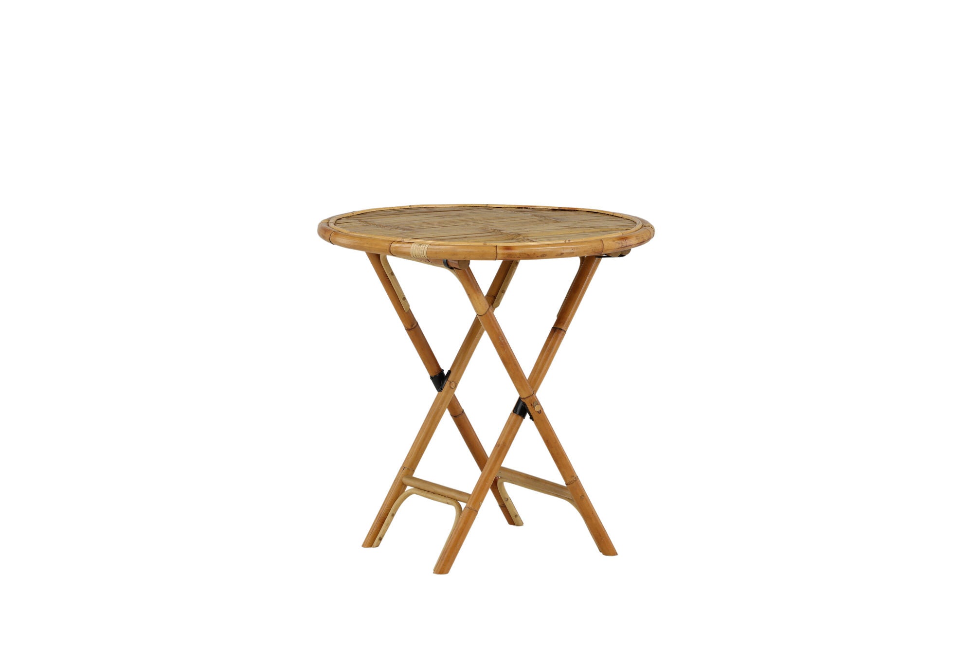 Venture Home Cane Café bord ø80cm - Bamboo
