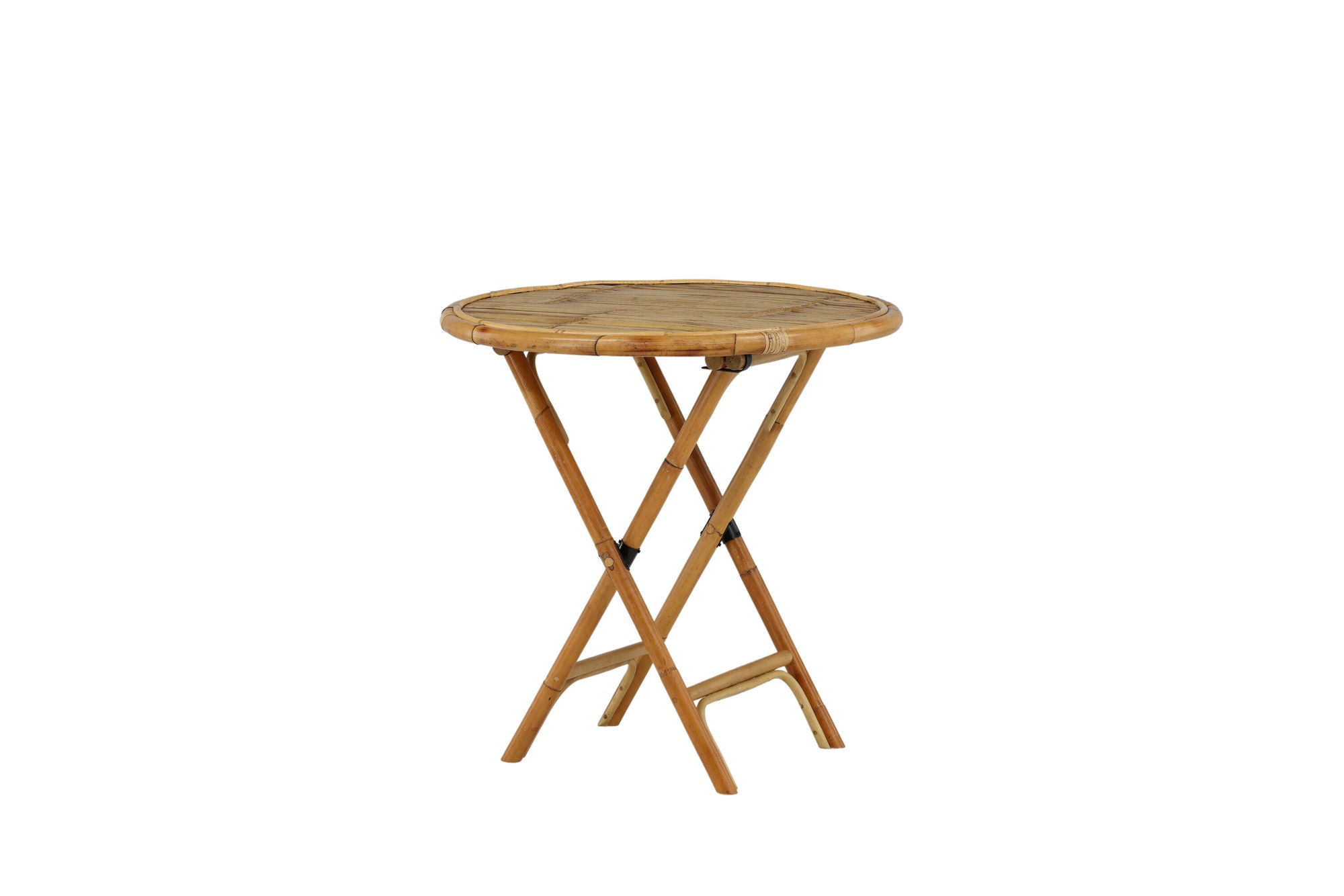 Venture Home Cane Café bord ø80cm - Bamboo