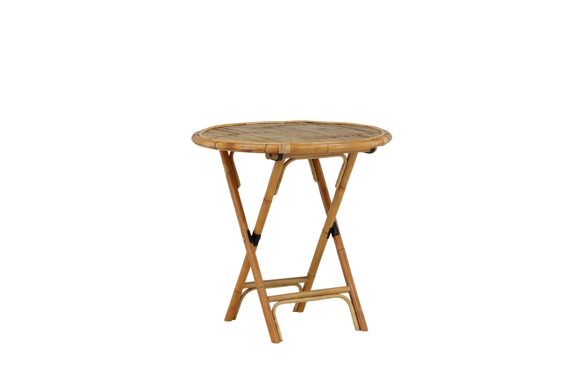 Venture Home Cane Café bord ø80cm - Bamboo
