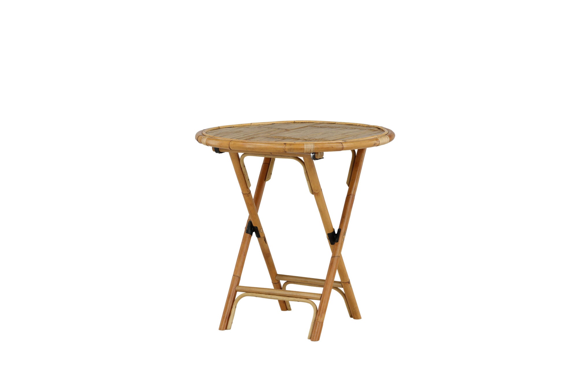 Venture Home Cane Café bord ø80cm - Bamboo
