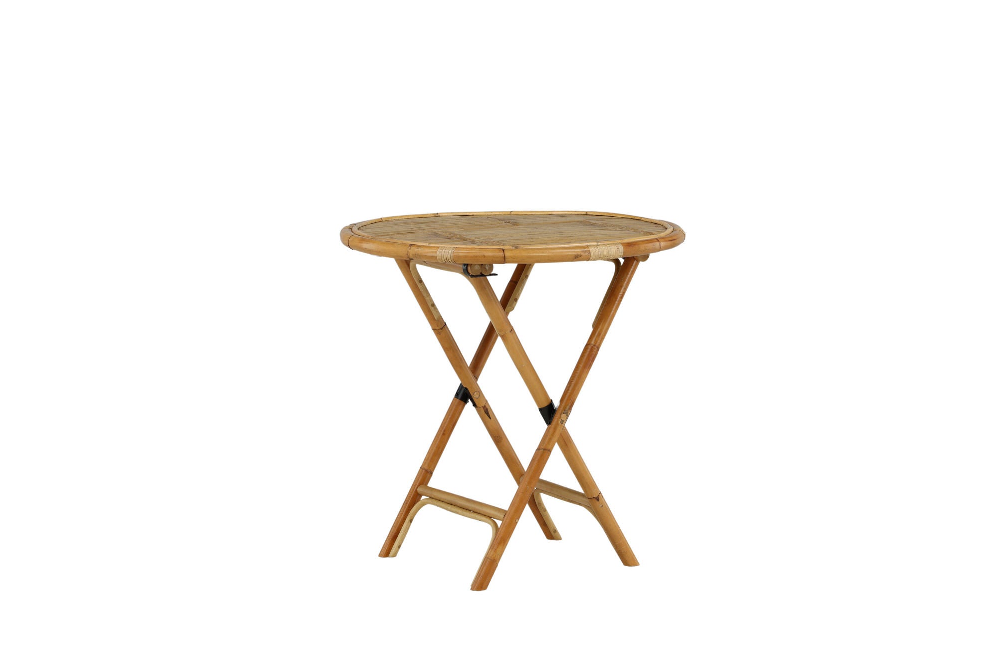 Venture Home Cane Café bord ø80cm - Bamboo