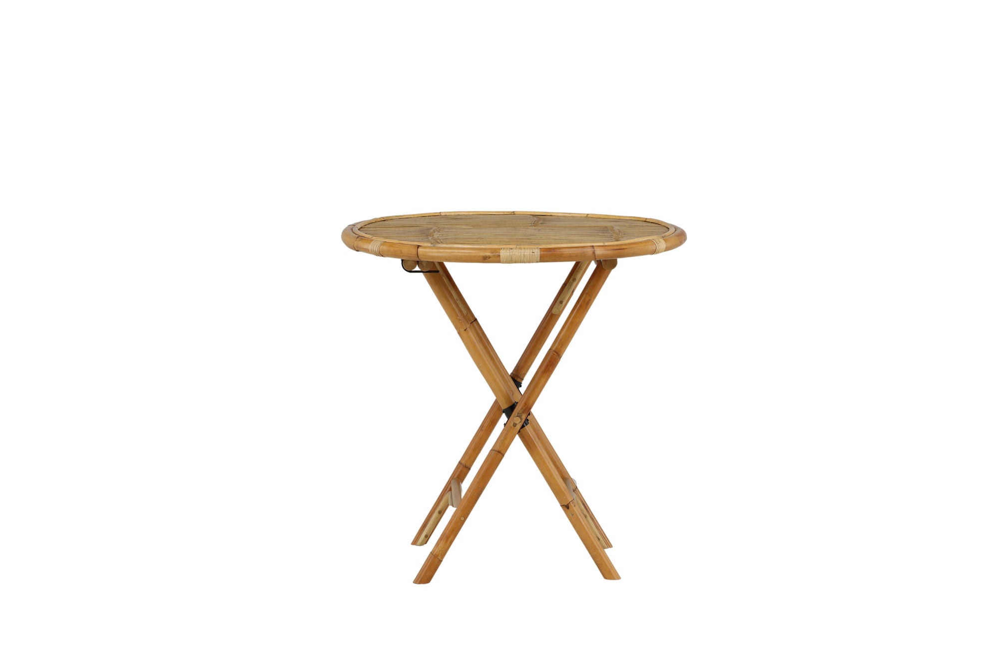 Venture Home Cane Café bord ø80cm - Bamboo