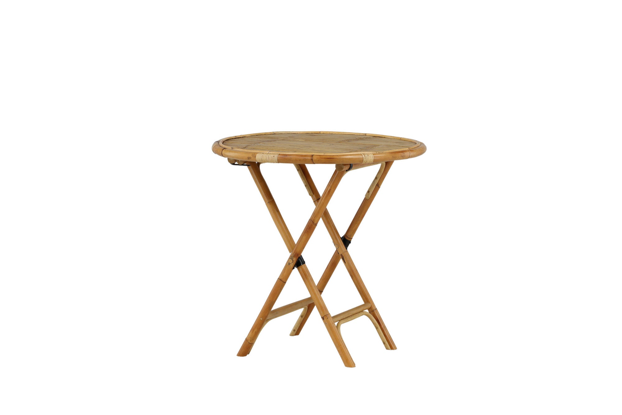 Venture Home Cane Café bord ø80cm - Bamboo