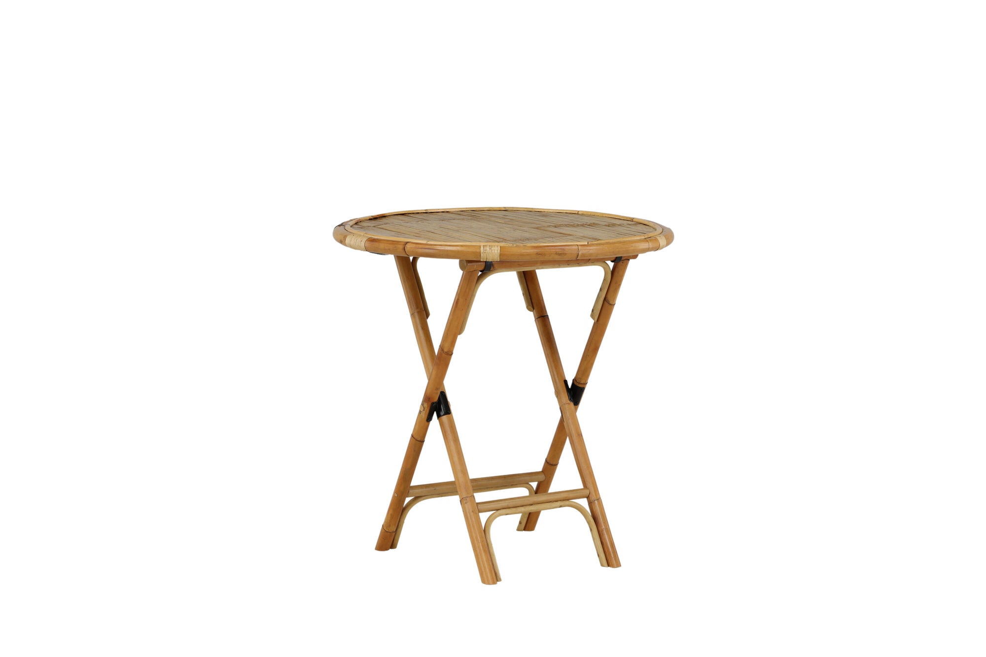 Venture Home Cane Café bord ø80cm - Bamboo