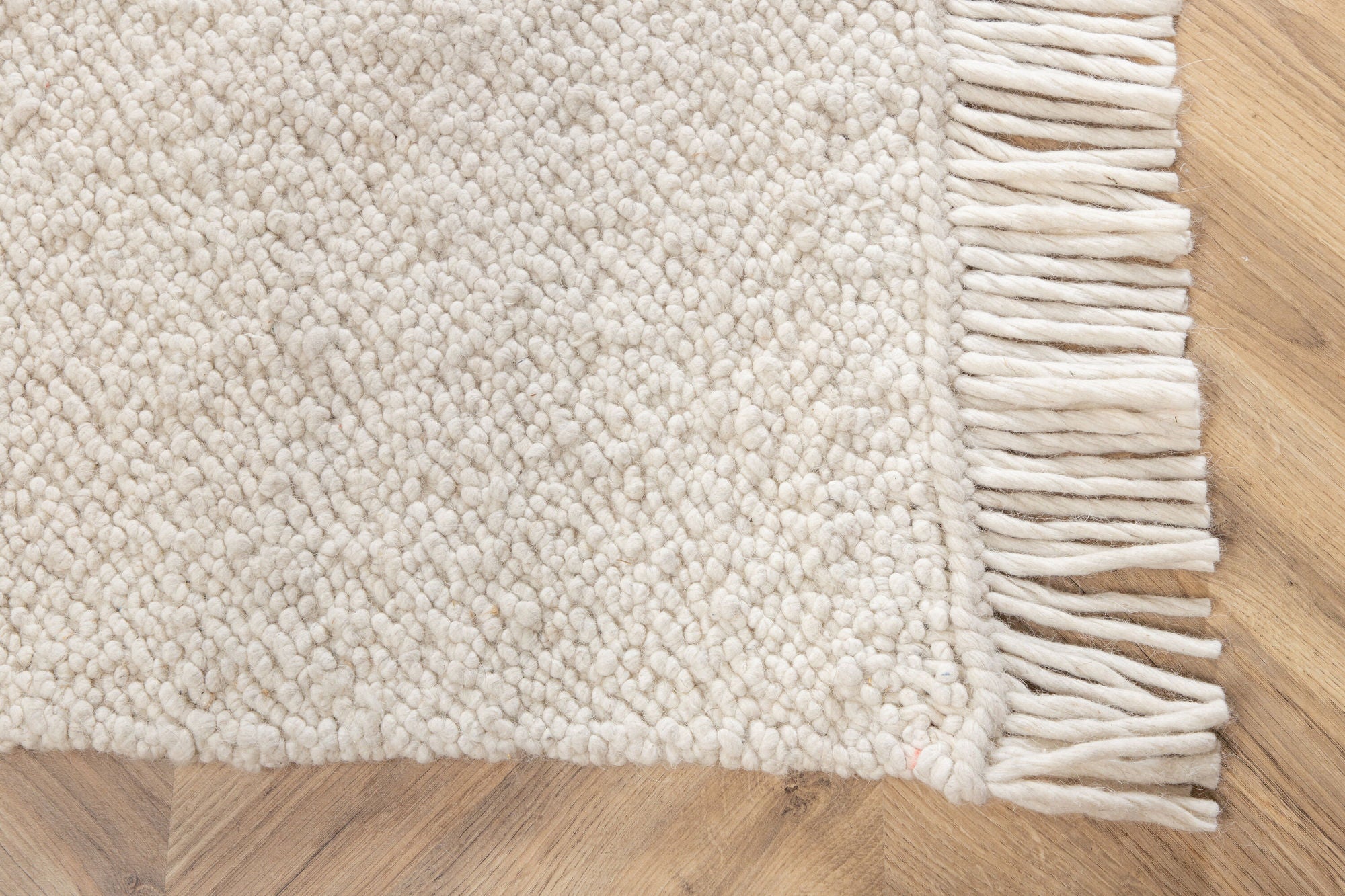 Venture Home Betina Wool Carpet - 200*300- White