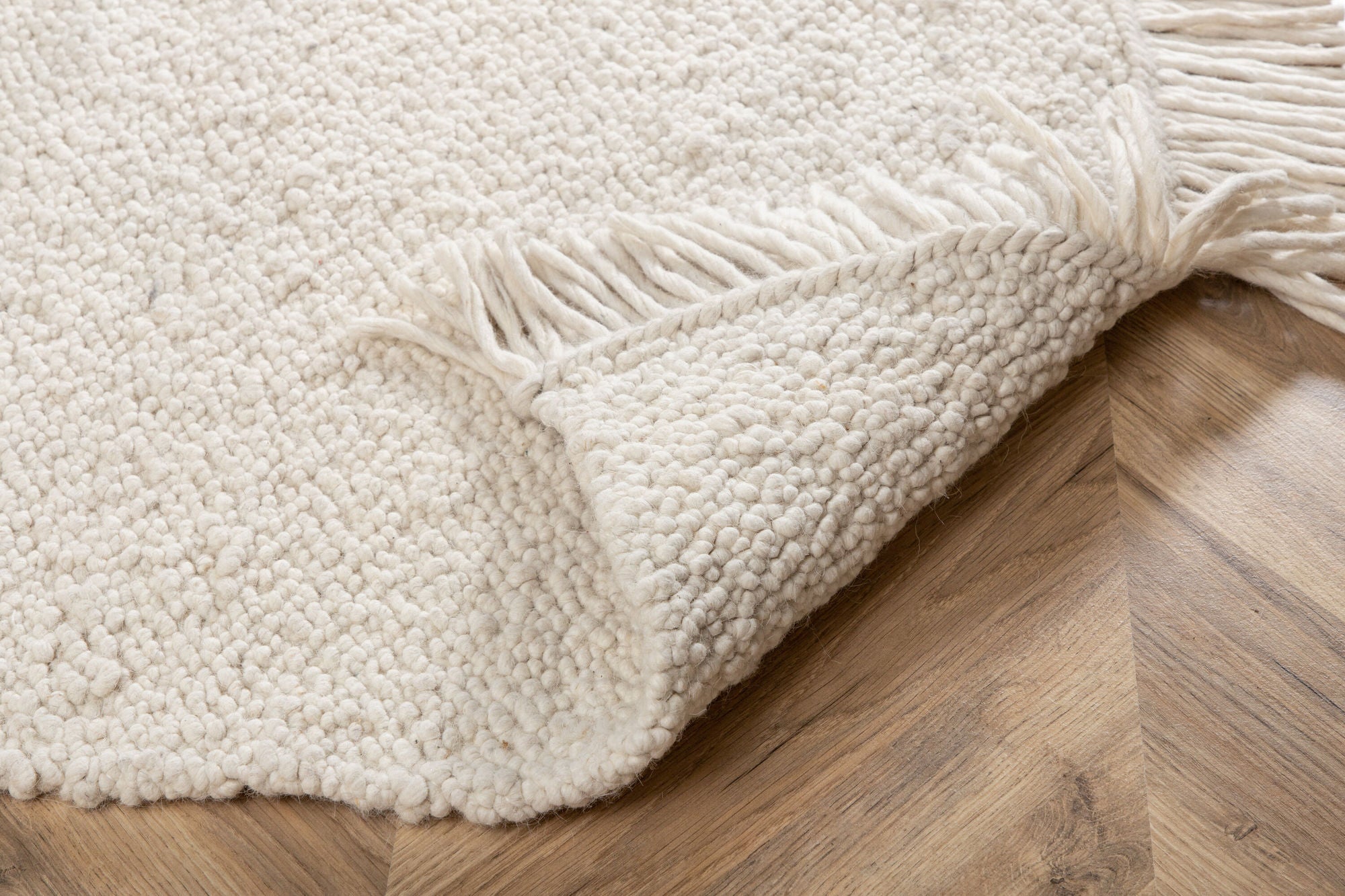 Venture Home Betina Wool Carpet - 200*300- White