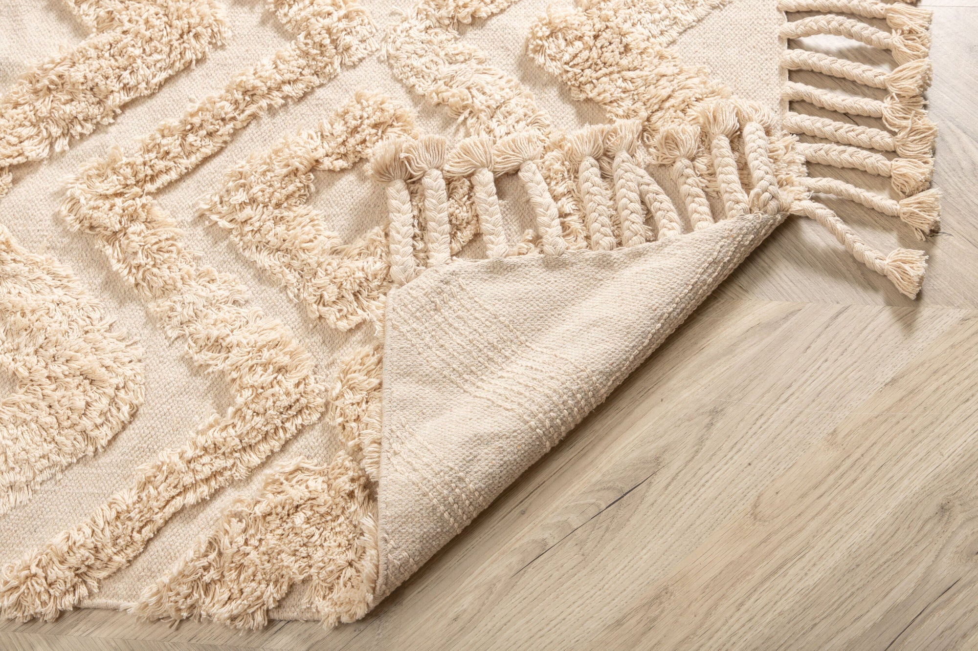 Venture Home Hilma Cotton - 160*230- -Rectangular-Offwhite