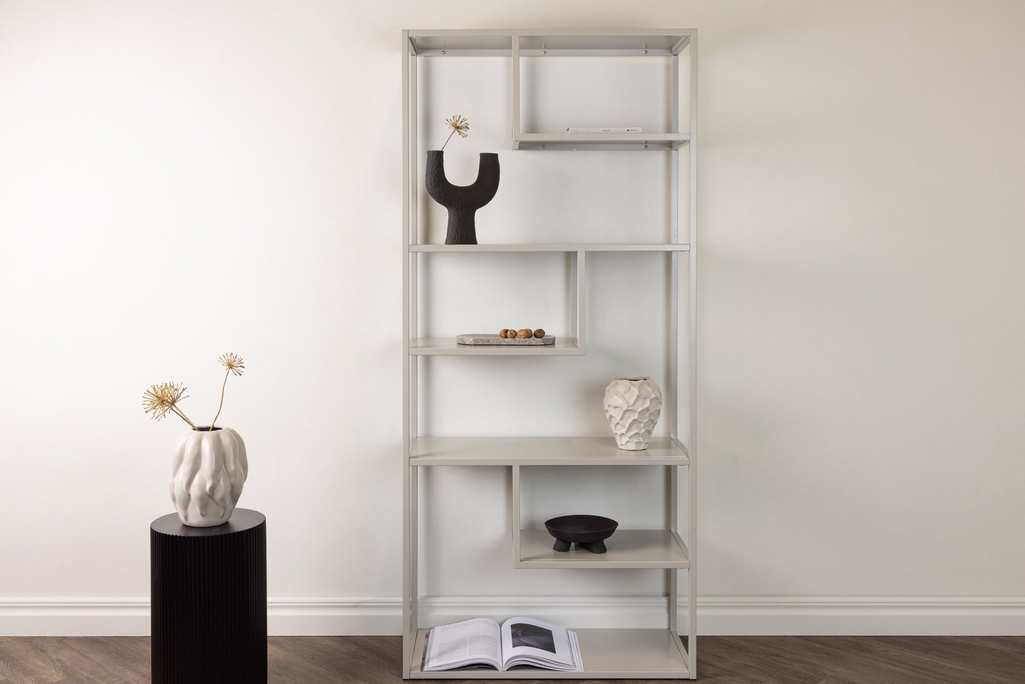 Venture Home Staal Book Case - Beige