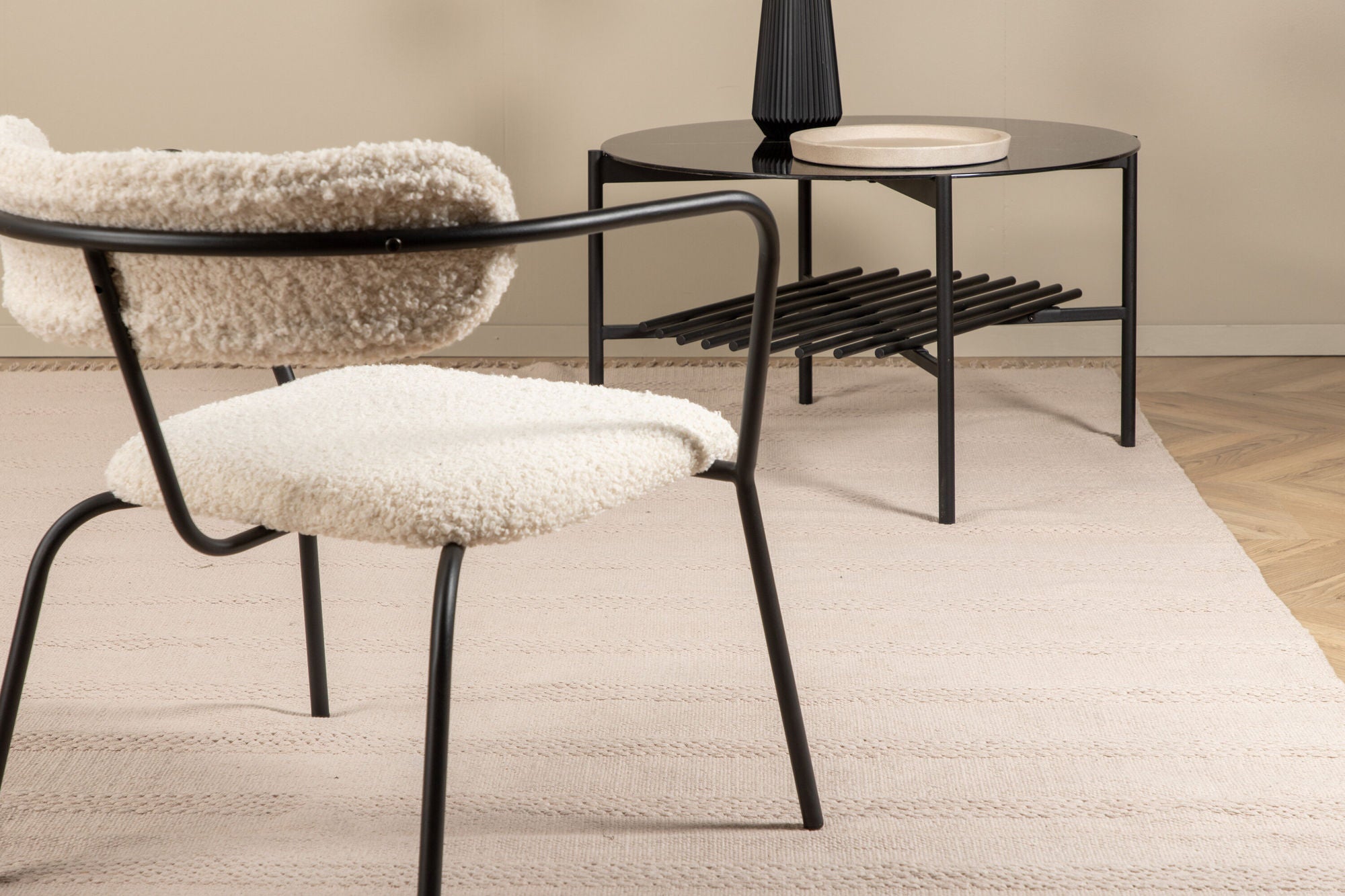 Venture Home Nico Cotton Carpet - 200*300- Beige