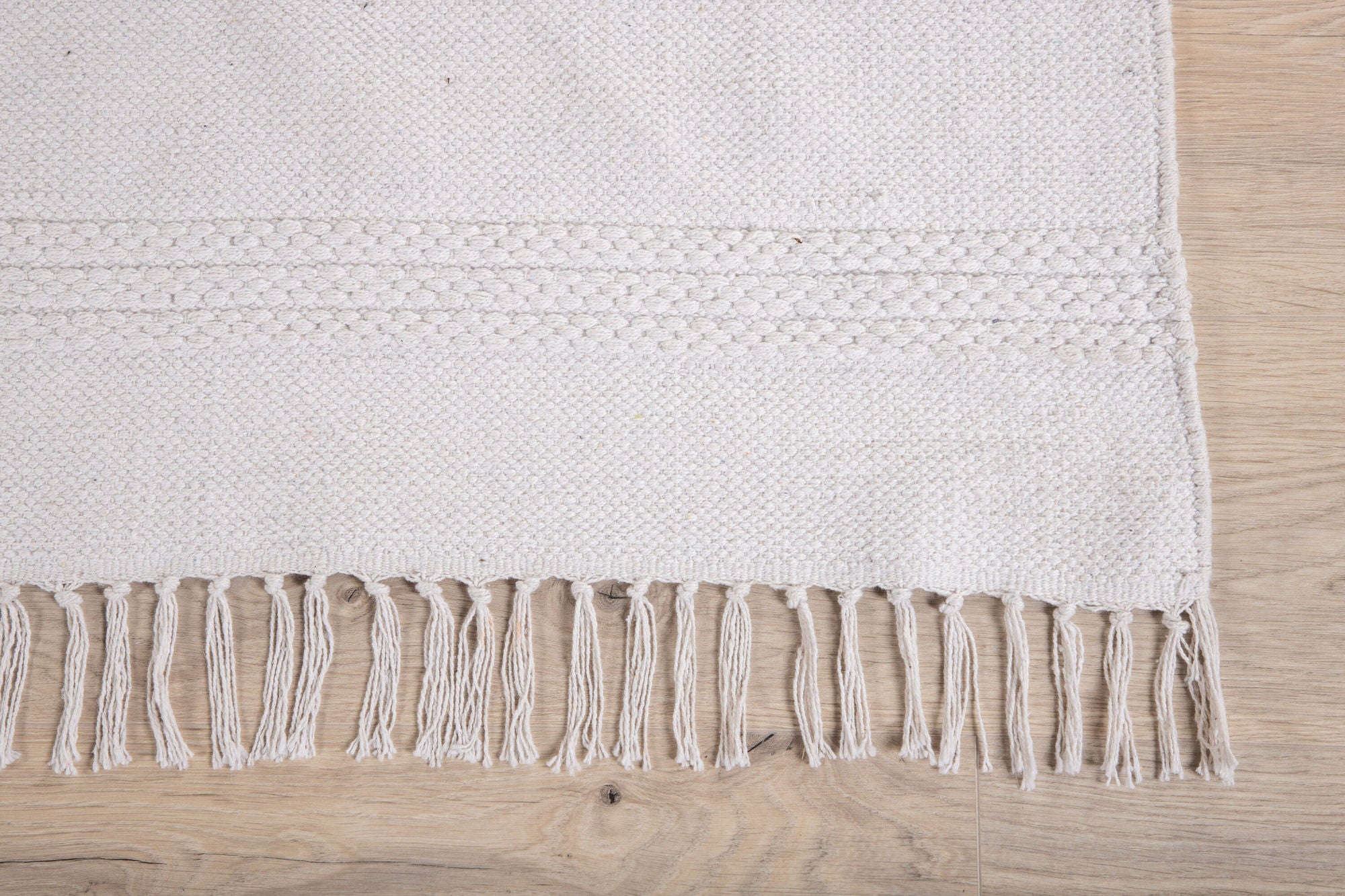 Venture Home Nico Cotton Carpet - 160*230- Offwhite
