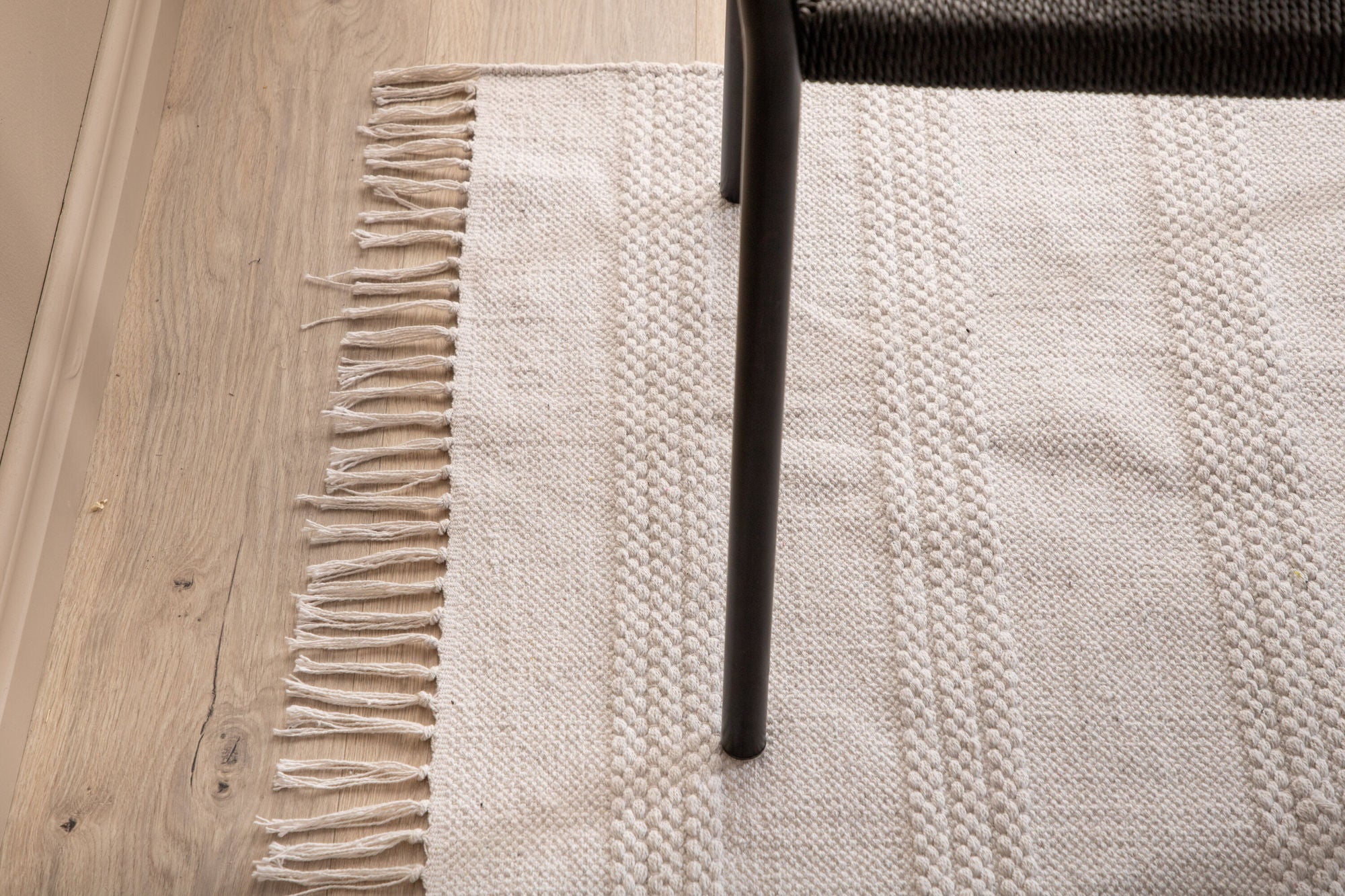 Venture Home Nico Cotton Carpet - 160*230- Offwhite
