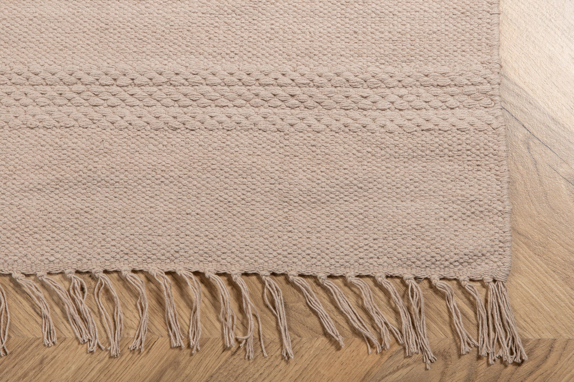Venture Home Nico Cotton Carpet - 160*230- Beige