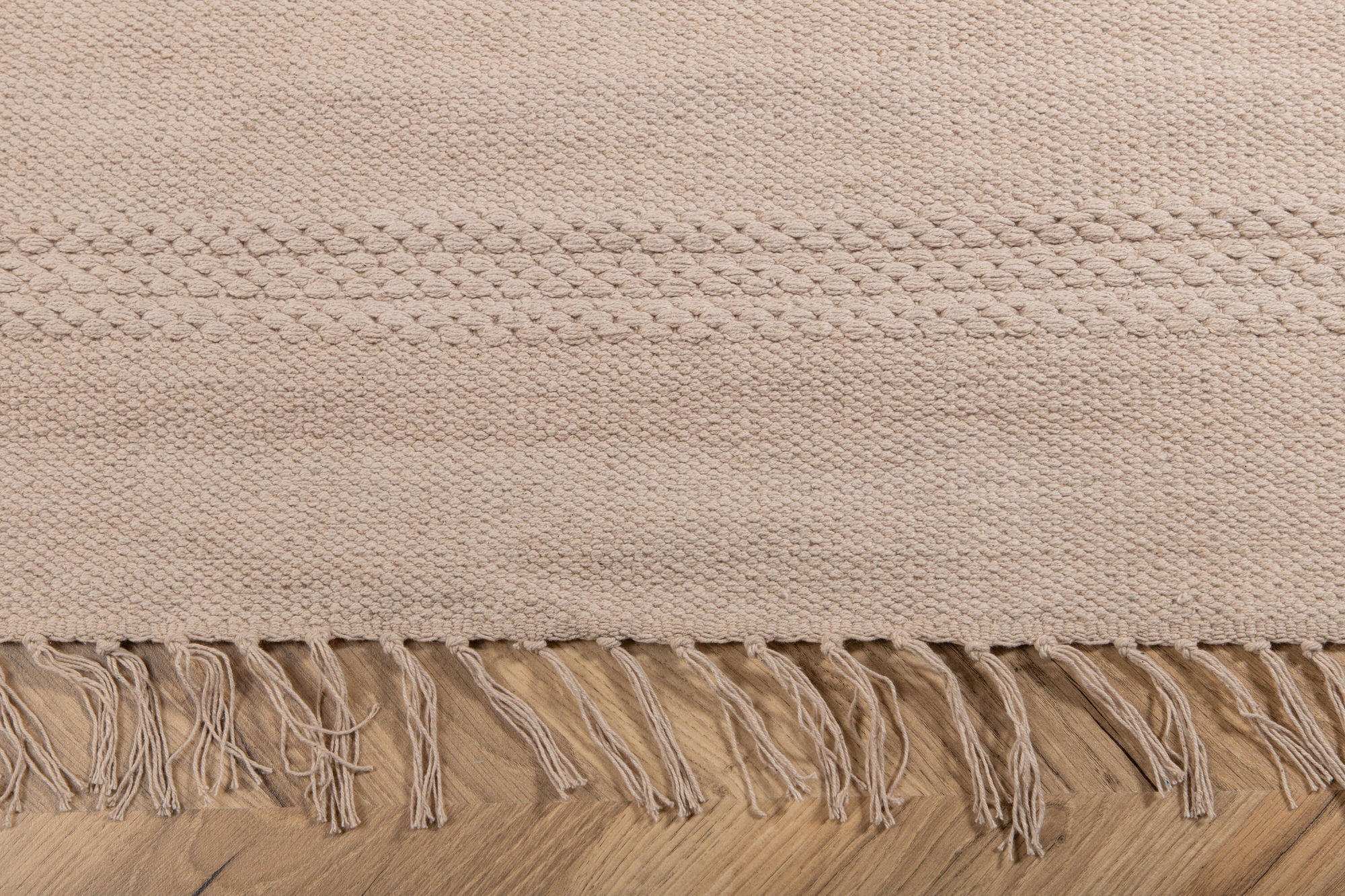 Venture Home Nico Cotton Carpet - 160*230- Beige