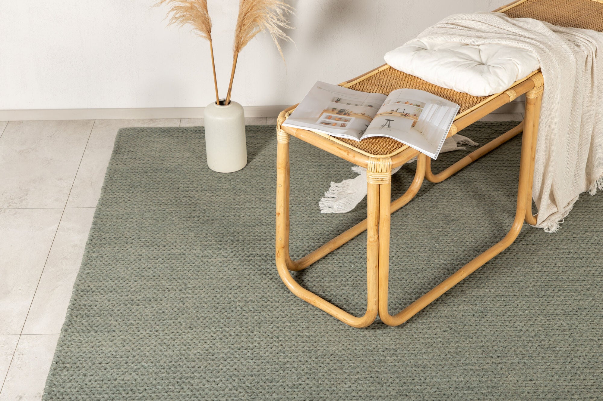 Venture Home Marta Wool Carpet - 200*300- Green