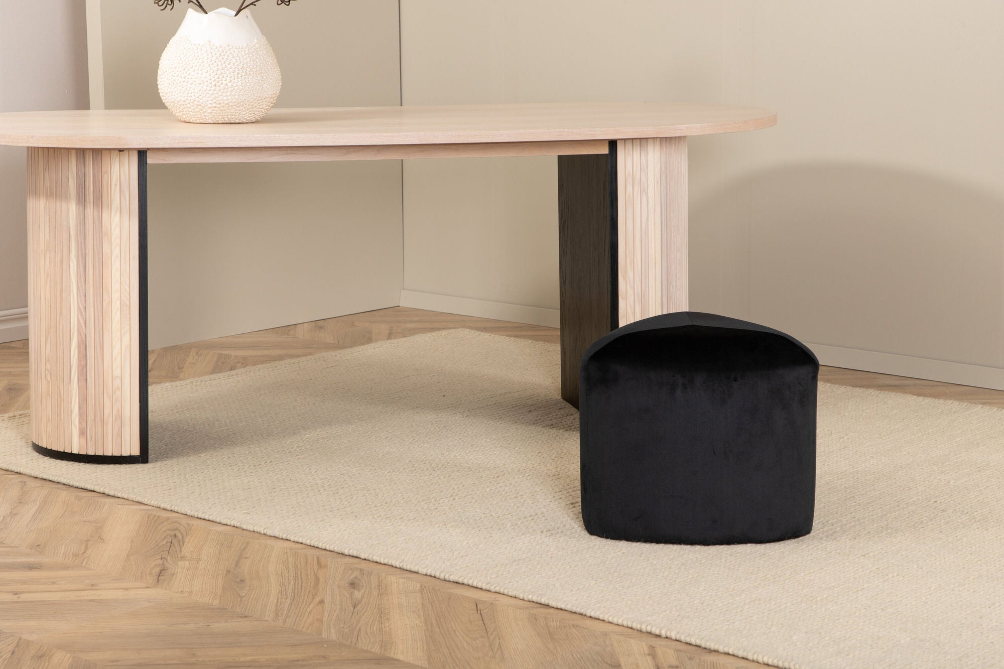Venture Home Marta Wool Carpet - 160*230- Creme