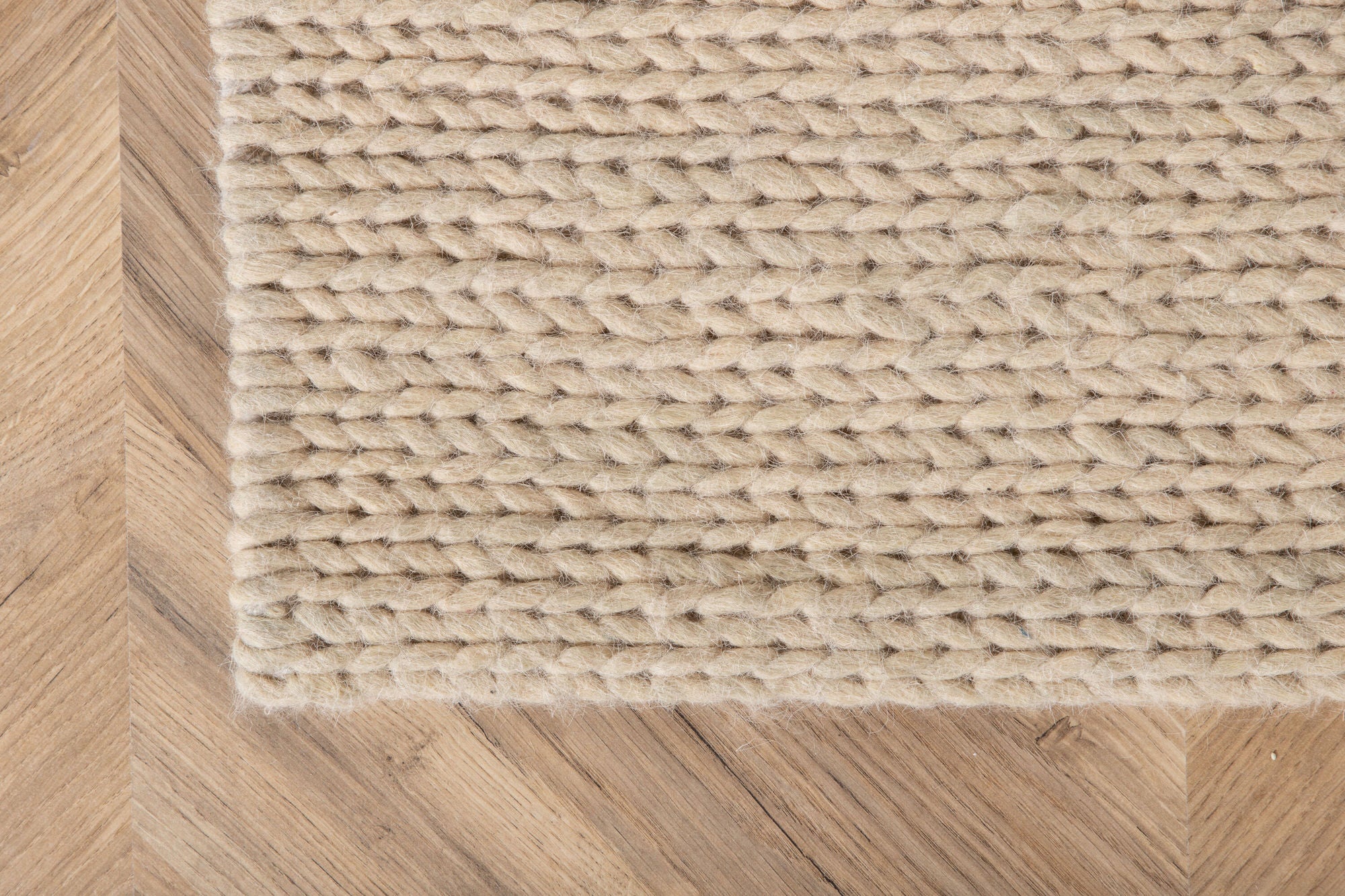 Venture Home Marta Wool Carpet - 160*230- Creme