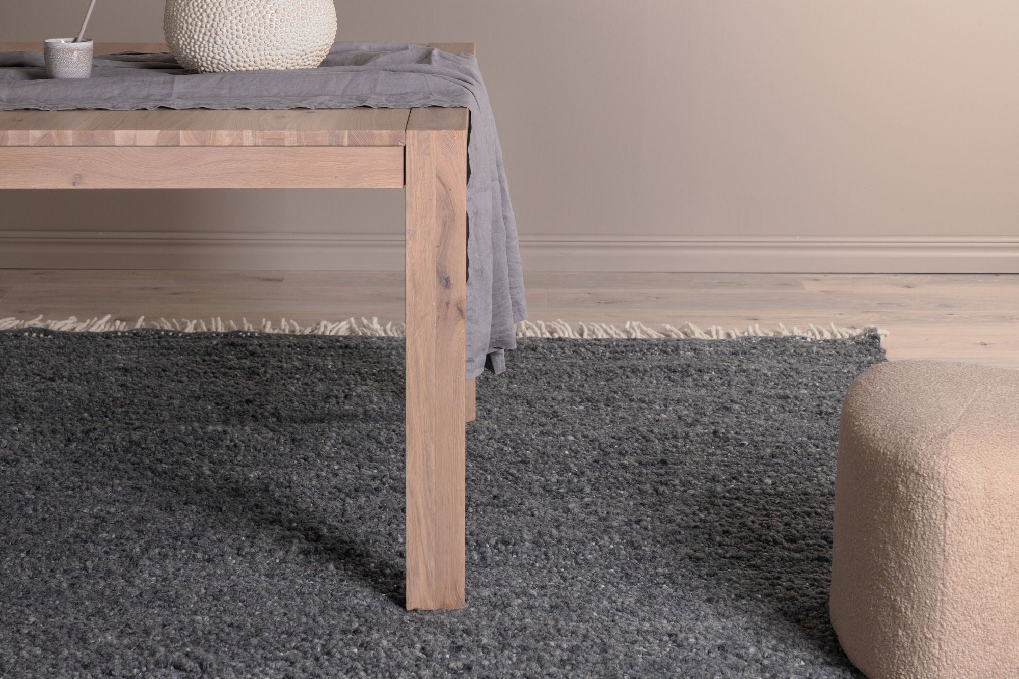 Venture Home Betina Wool Carpet - 160*230- Grey