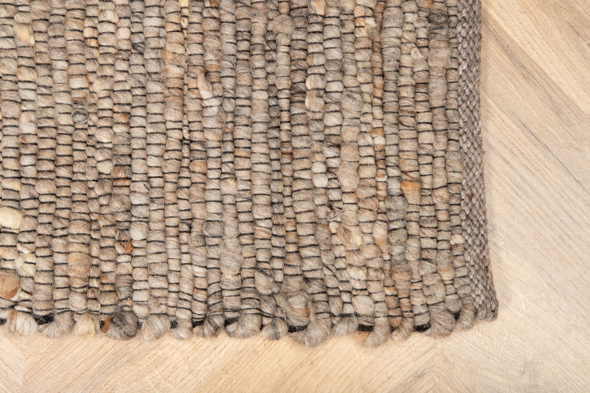 Venture Home Loump Wool Carpet - 200*300- Grey/beige
