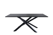 Venture Home Piazza spisebord - Black / Black Veneer