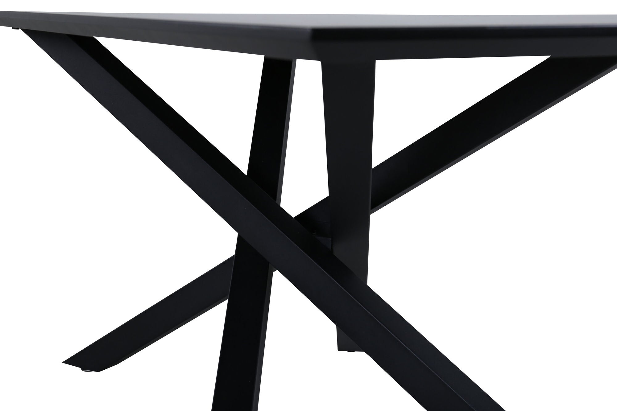Venture Home Piazza spisebord - Black / Black Veneer
