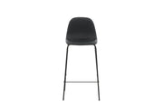 Venture Home Polar Bar stol 2-pack - Black / Black PU