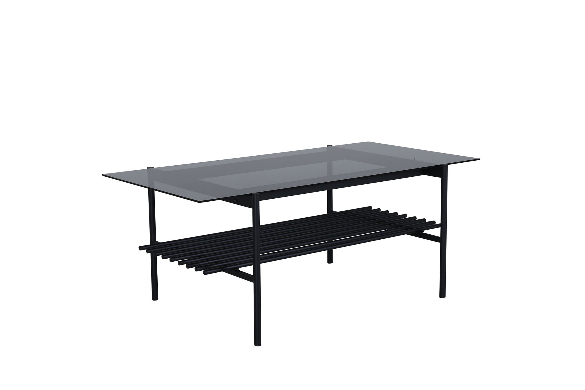Venture Home Von Staf Sofa bord - black / Black Smoked Glass glass