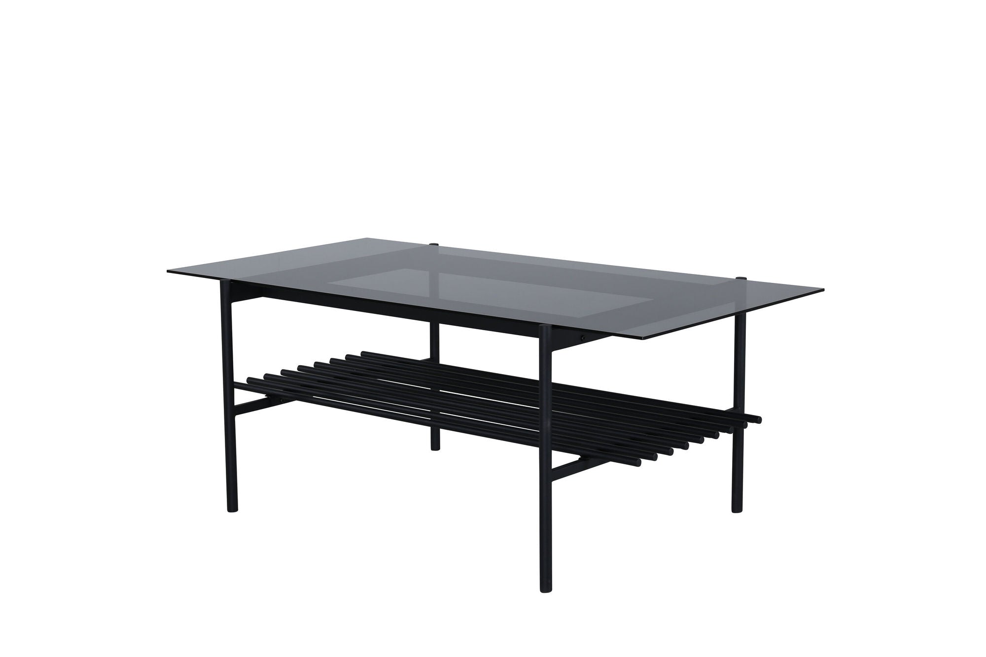 Venture Home Von Staf Sofa bord - black / Black Smoked Glass glass