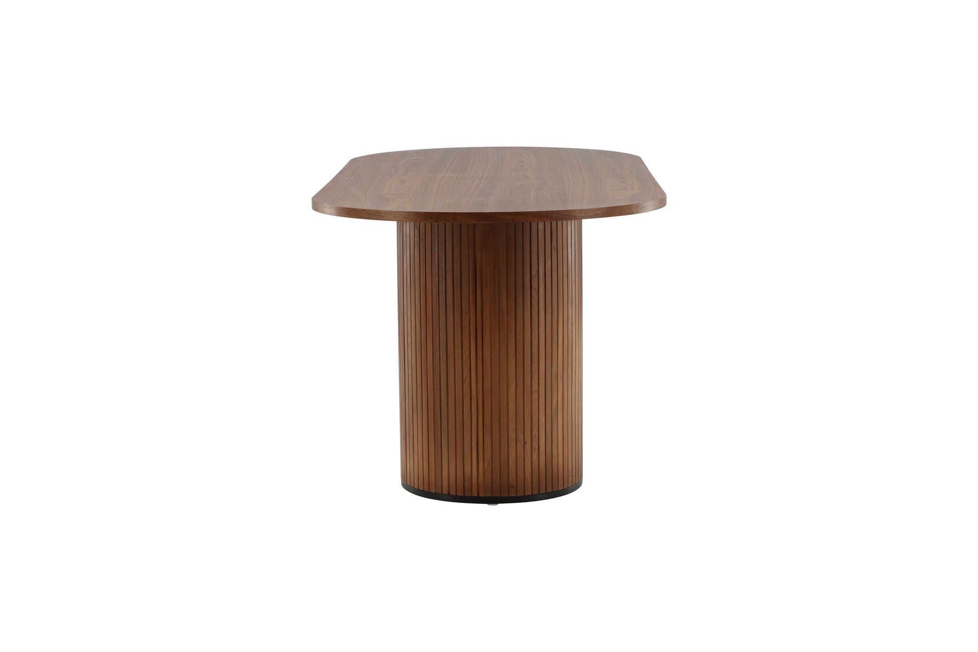 Venture Home Bianca Oval spisebord - Walnut / Walnut Veneer