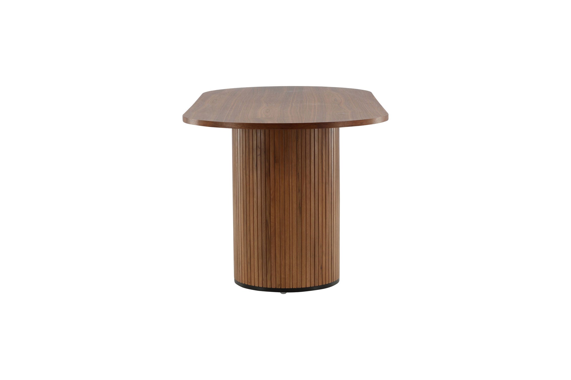 Venture Home Bianca Oval spisebord - Walnut / Walnut Veneer