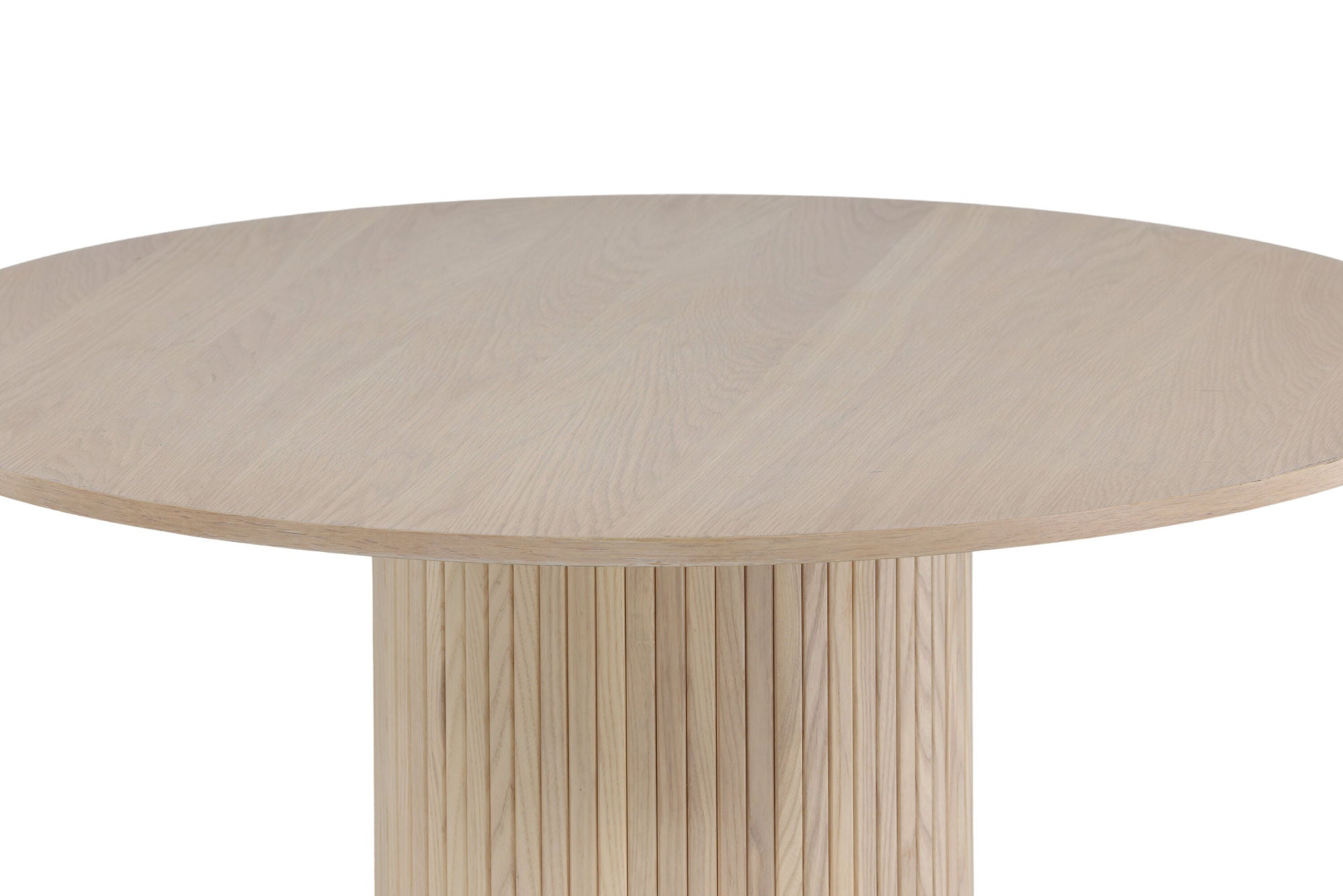 Venture Home Bianca rund spisebord - White Wash / White Wash Veneer