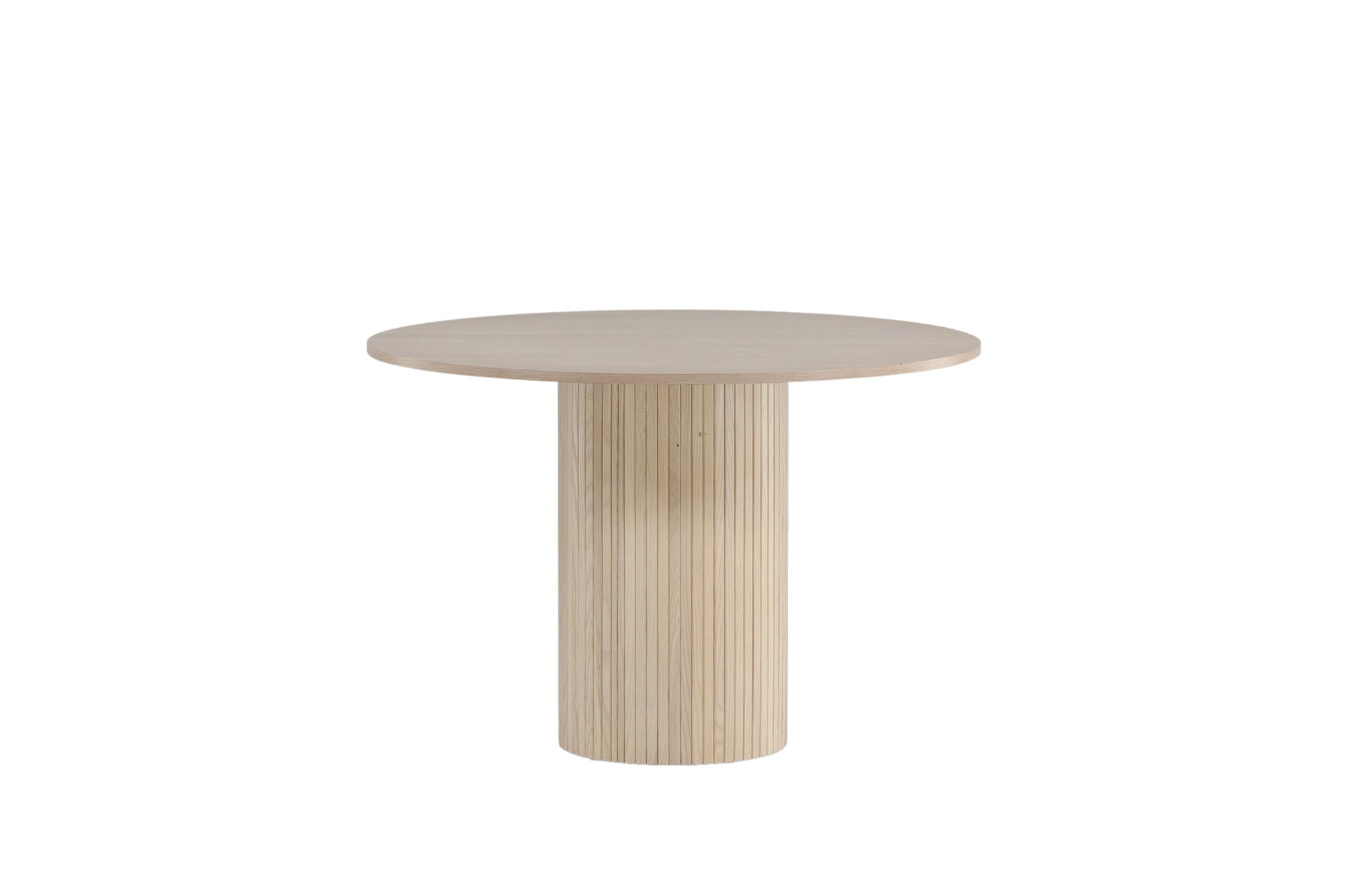 Venture Home Bianca rund spisebord - White Wash / White Wash Veneer