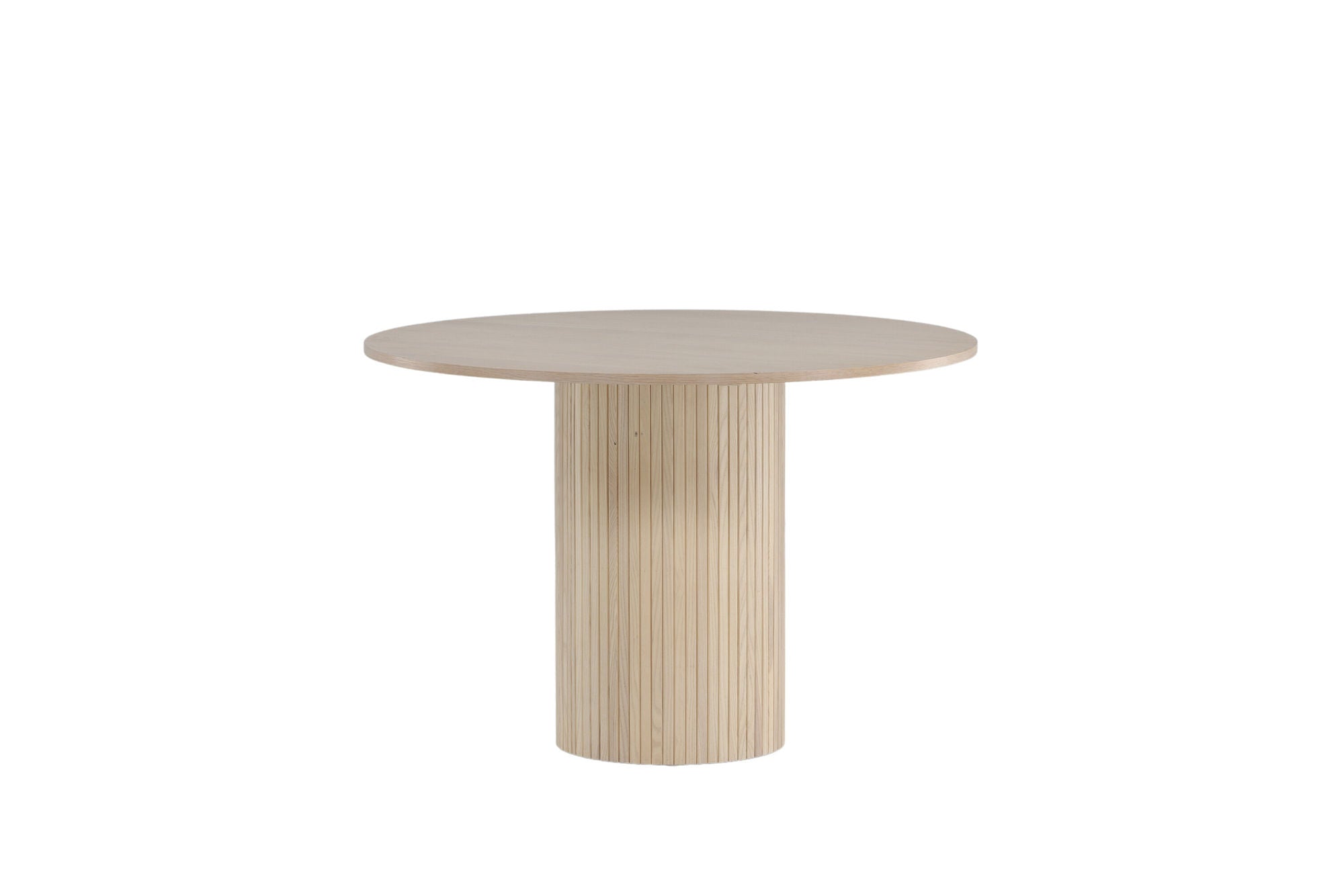 Venture Home Bianca rund spisebord - White Wash / White Wash Veneer