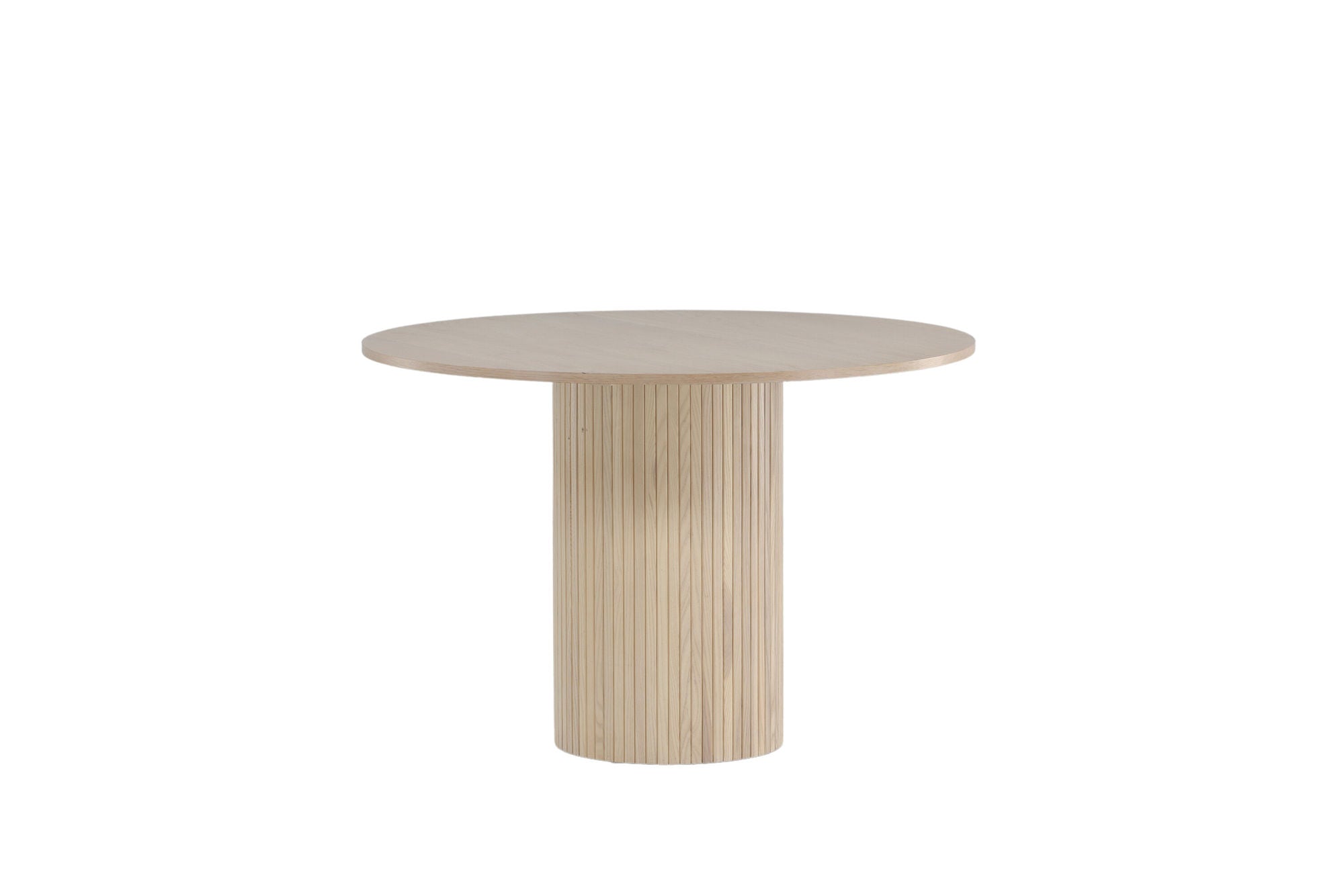 Venture Home Bianca rund spisebord - White Wash / White Wash Veneer