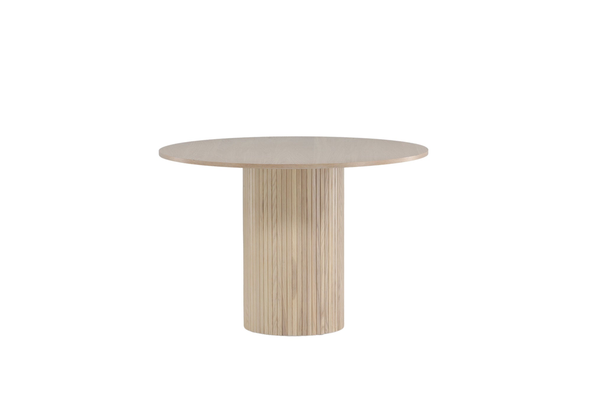 Venture Home Bianca rund spisebord - White Wash / White Wash Veneer