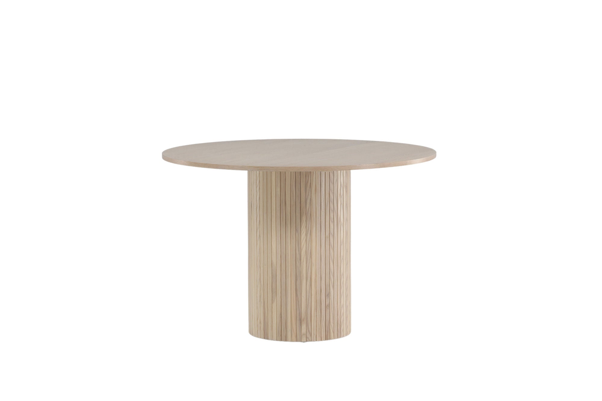Venture Home Bianca rund spisebord - White Wash / White Wash Veneer