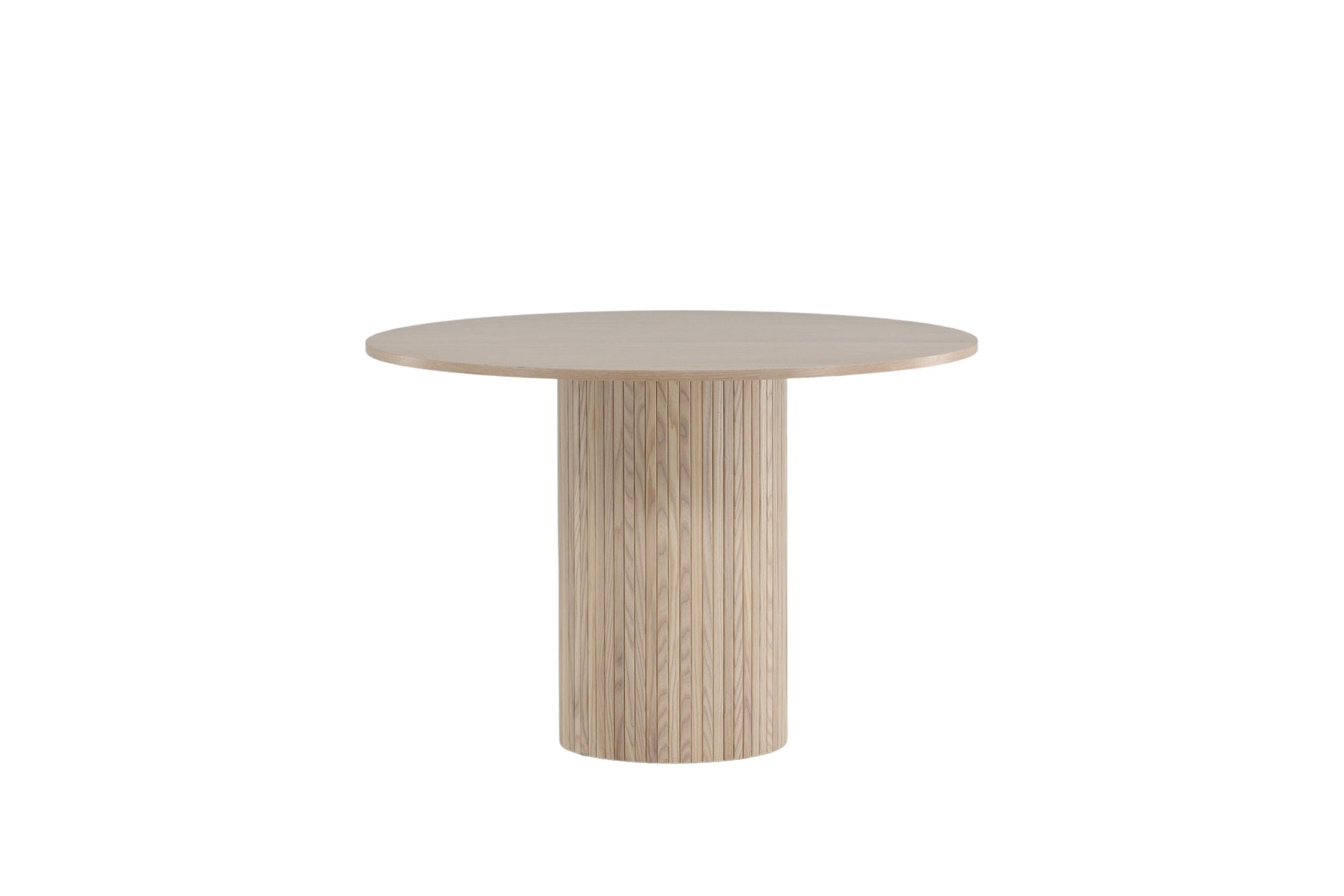 Venture Home Bianca rund spisebord - White Wash / White Wash Veneer