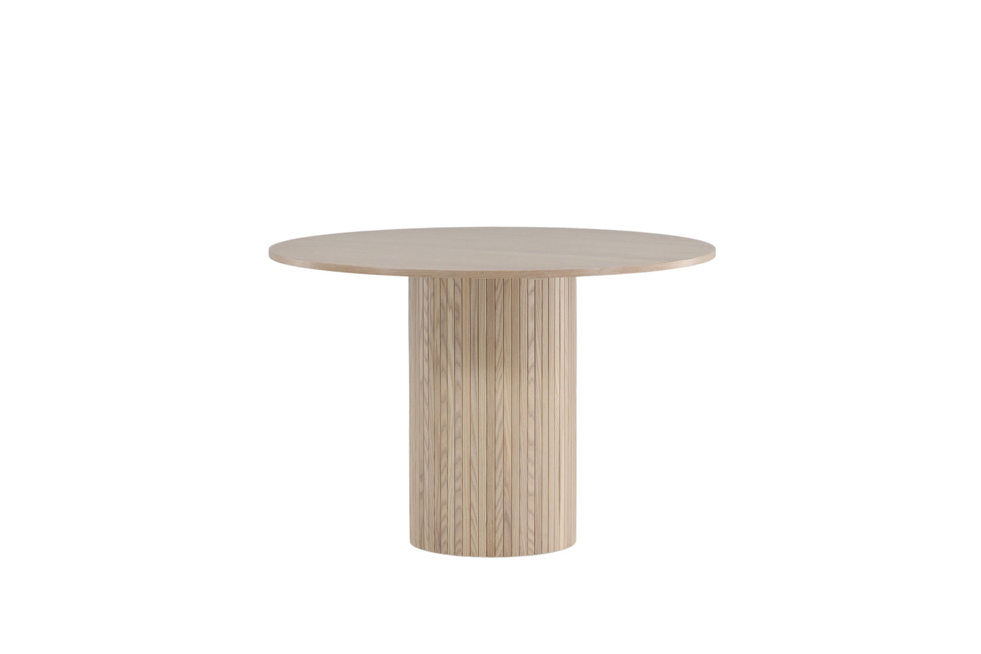 Venture Home Bianca rund spisebord - White Wash / White Wash Veneer