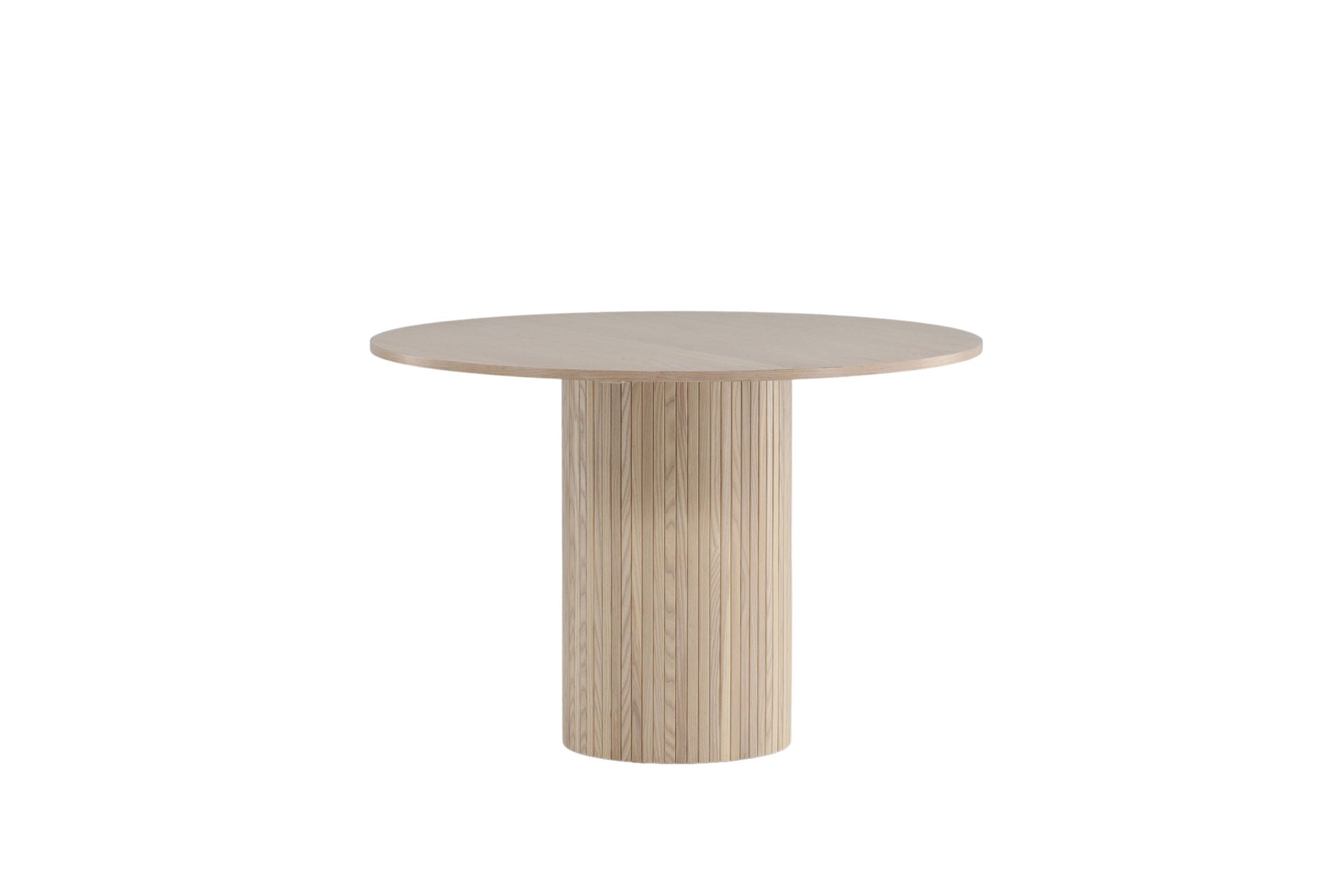 Venture Home Bianca rund spisebord - White Wash / White Wash Veneer