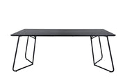 Venture Home Petra spisebord - Black / Black Veneer