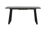 Venture Home Inca Extentionbord - Black top / black Legs